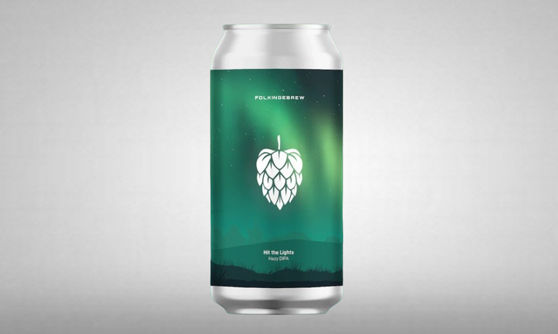 Hit The Lights Hazy DIPA Van Folkingebrew Biernet Nl