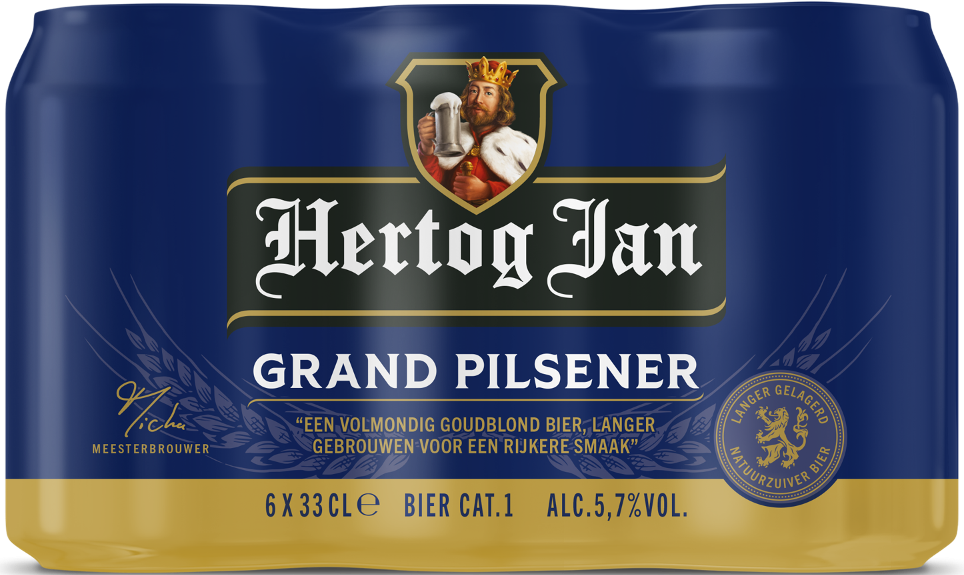 Bier Aanbieding Hertog Jan Grand Pilsener Sixpack Blik X Bij Boni