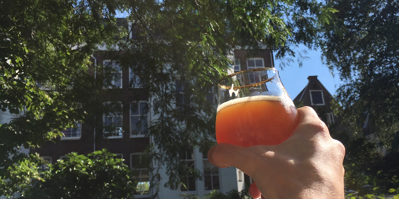 Bier in de zon Bier in de zon