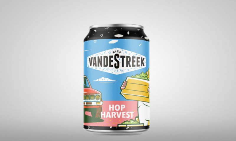 VandeStreek Hop Harvest | IPA Gebrouwen Met Verse Hop | Biernet.nl