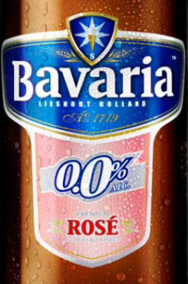 vier keer Aannames, aannames. Raad eens Uitpakken Bavaria 0.0% Rose | biernet.nl