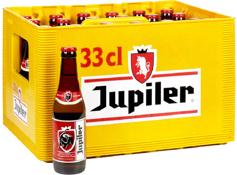 Prijs krat van 24 á 0,33 liter Jupiler Pils | biernet.nl