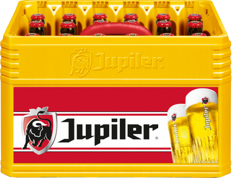 krat van 24 flesjes á 0,25 liter Jupiler Pils | biernet.nl