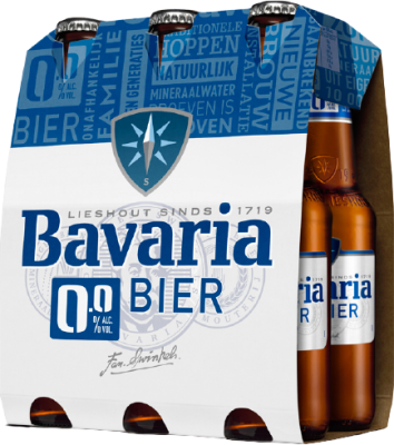 Bier Bavaria 0.0% 2 sixpacks 6x0,30 bij | biernet.nl