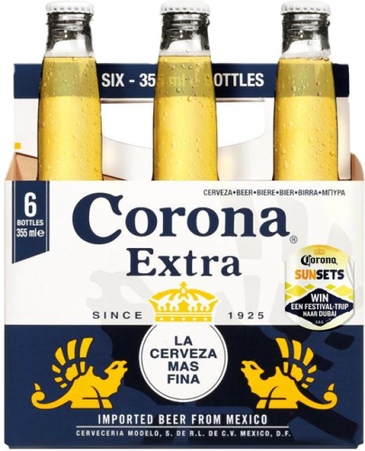 Corona fles aanbieding | van flessen | biernet.nl