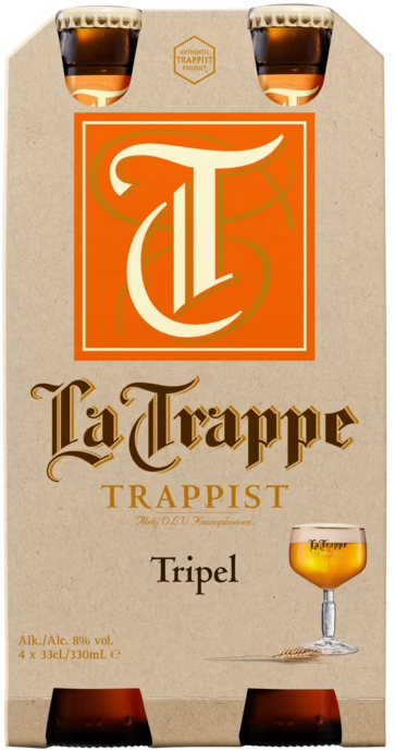 Bier aanbieding: La Trappe Tripel 4pack fles 4x0,33 bij Boni | biernet.nl